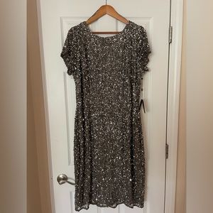 Adrianna Papell Sequin Dress